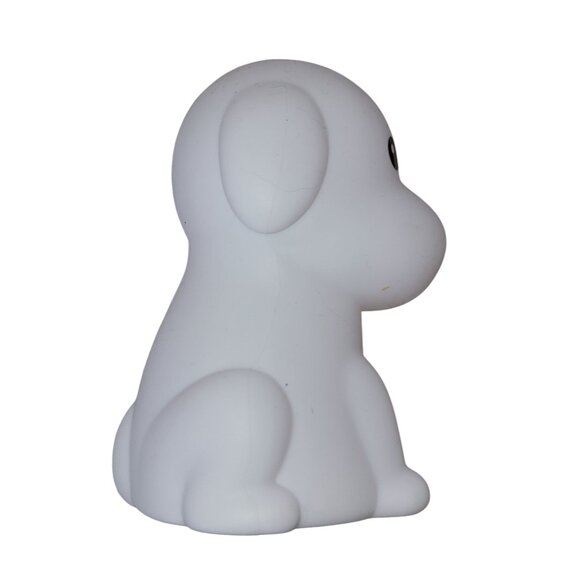 LED Squish Dog Tap Light Color-Changing Soft Silicone Night Lamp - Picture 5 of 8